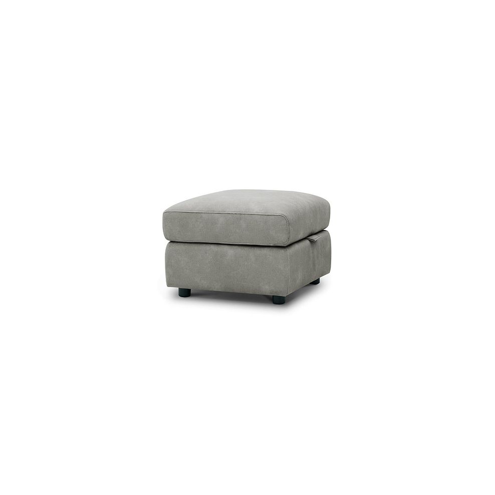 Jarrod Storage Footstool in Dexter Stone Fabric 1