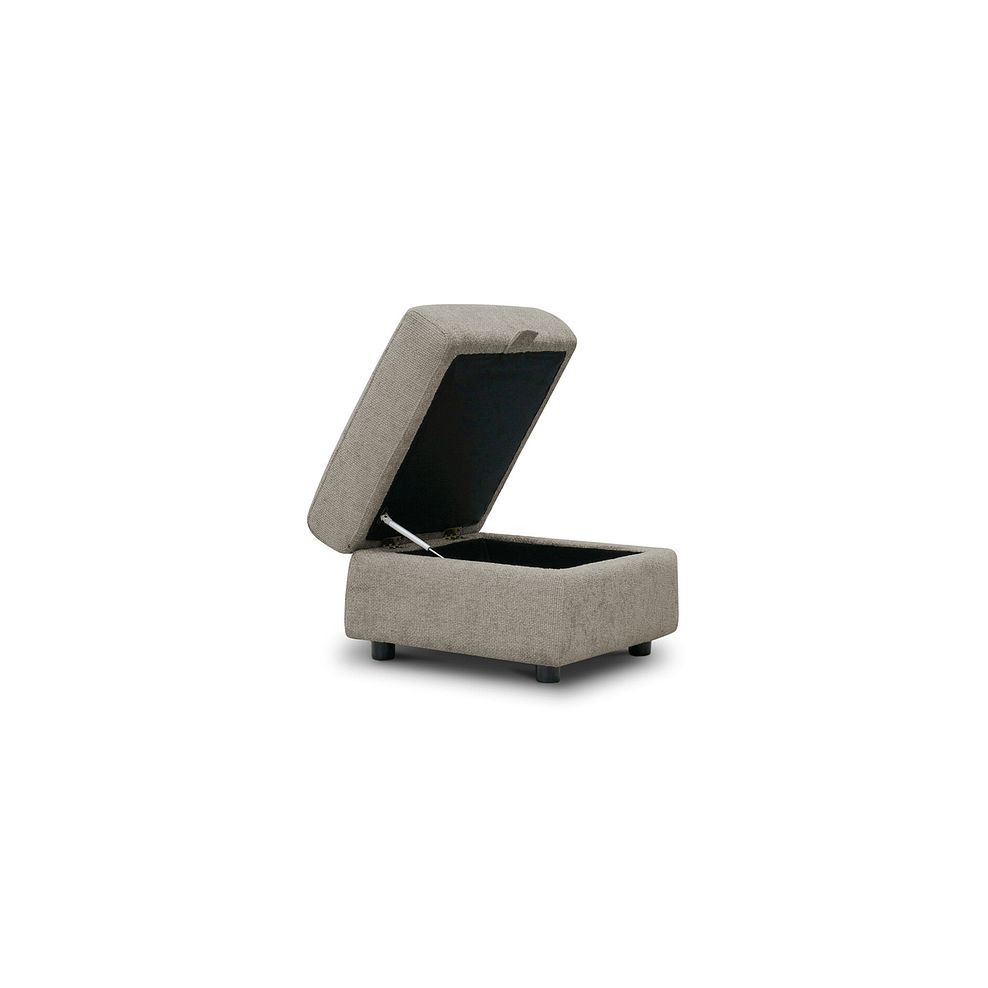 Jarrod Storage Footstool in Hopsack Linen Fabric 2