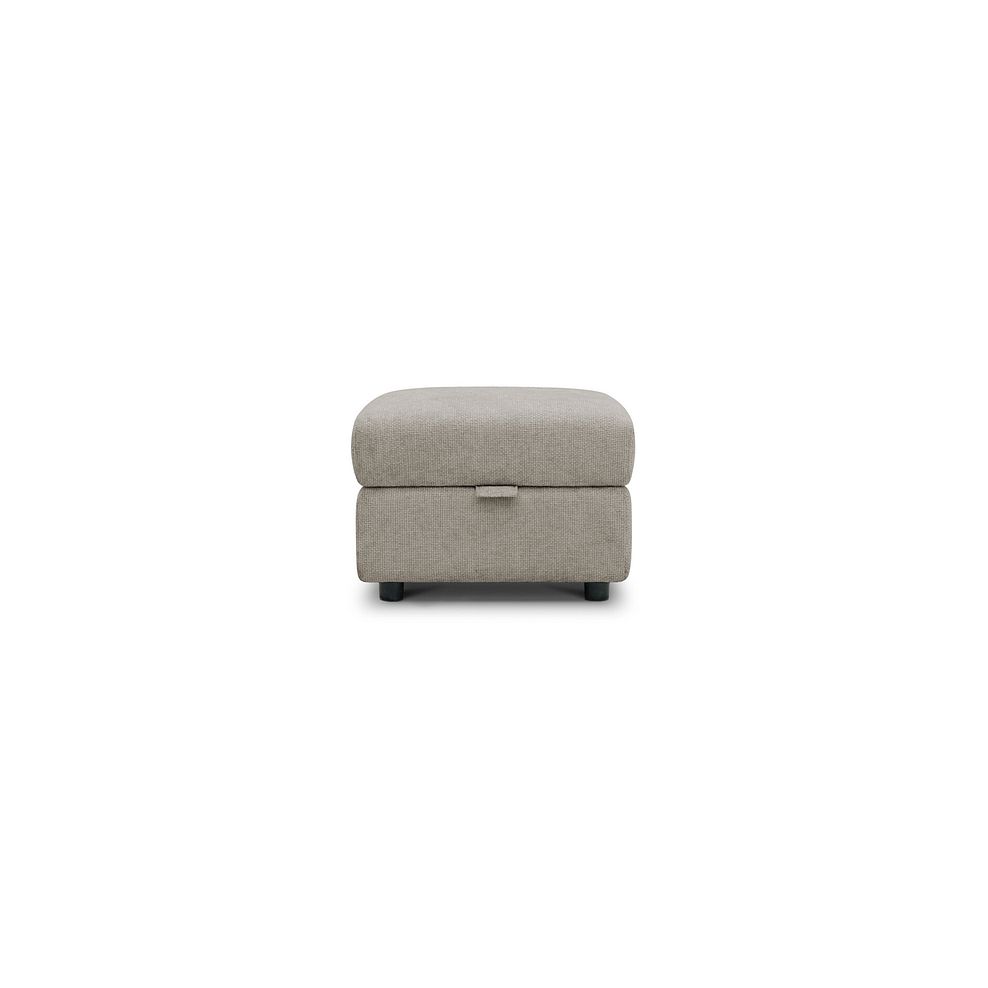 Jarrod Storage Footstool in Hopsack Linen Fabric 4