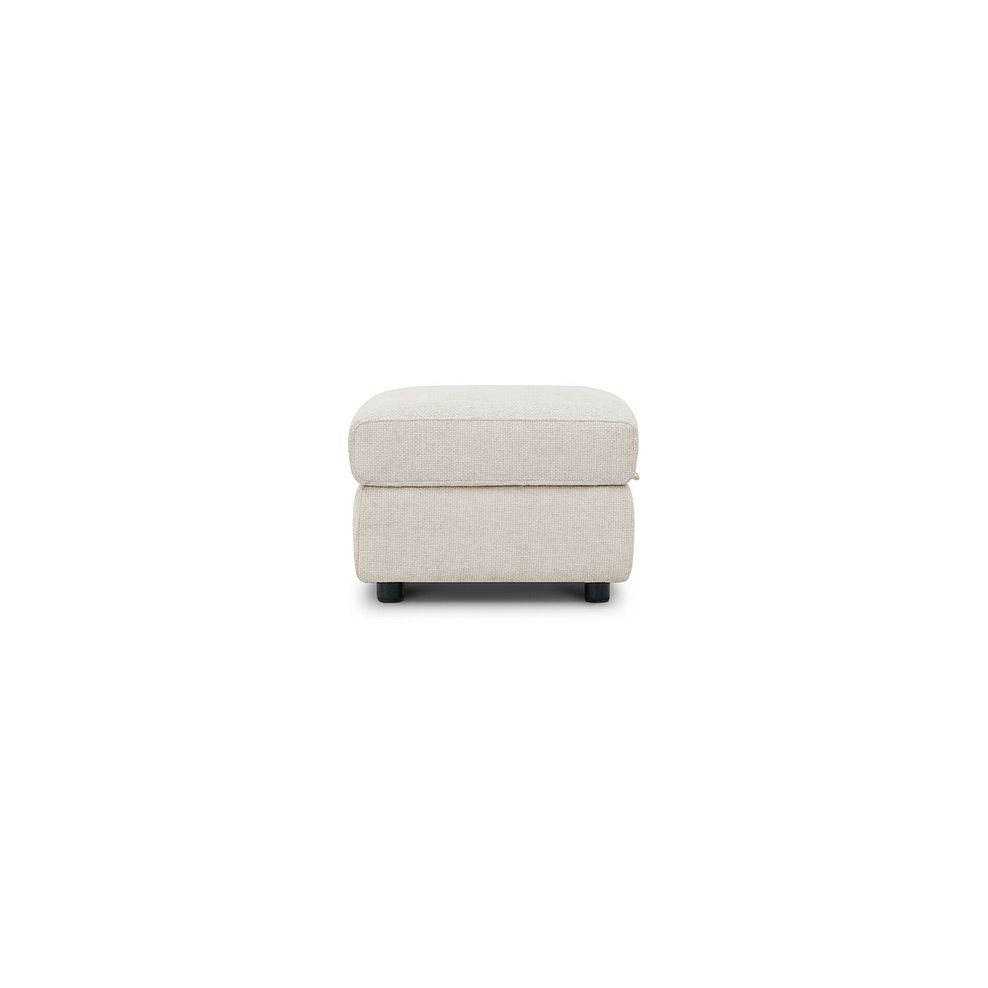 Jarrod Storage Footstool in Hopsack Natural Fabric 4
