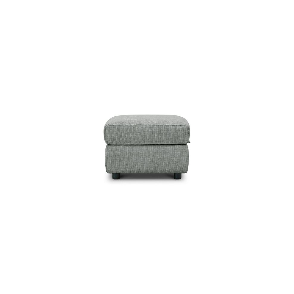 Jarrod Storage Footstool in Hopsack Platinum Fabric 3