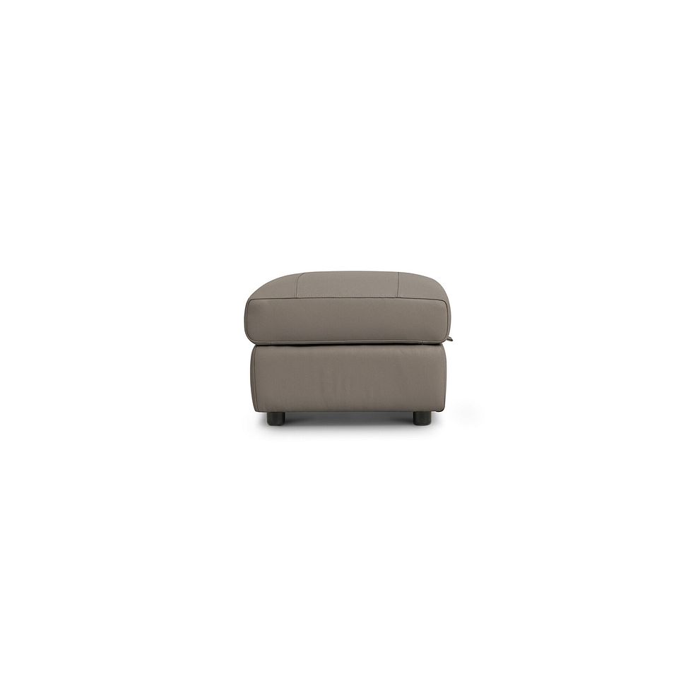 Jarrod Storage Footstool in Oyster Leather 3