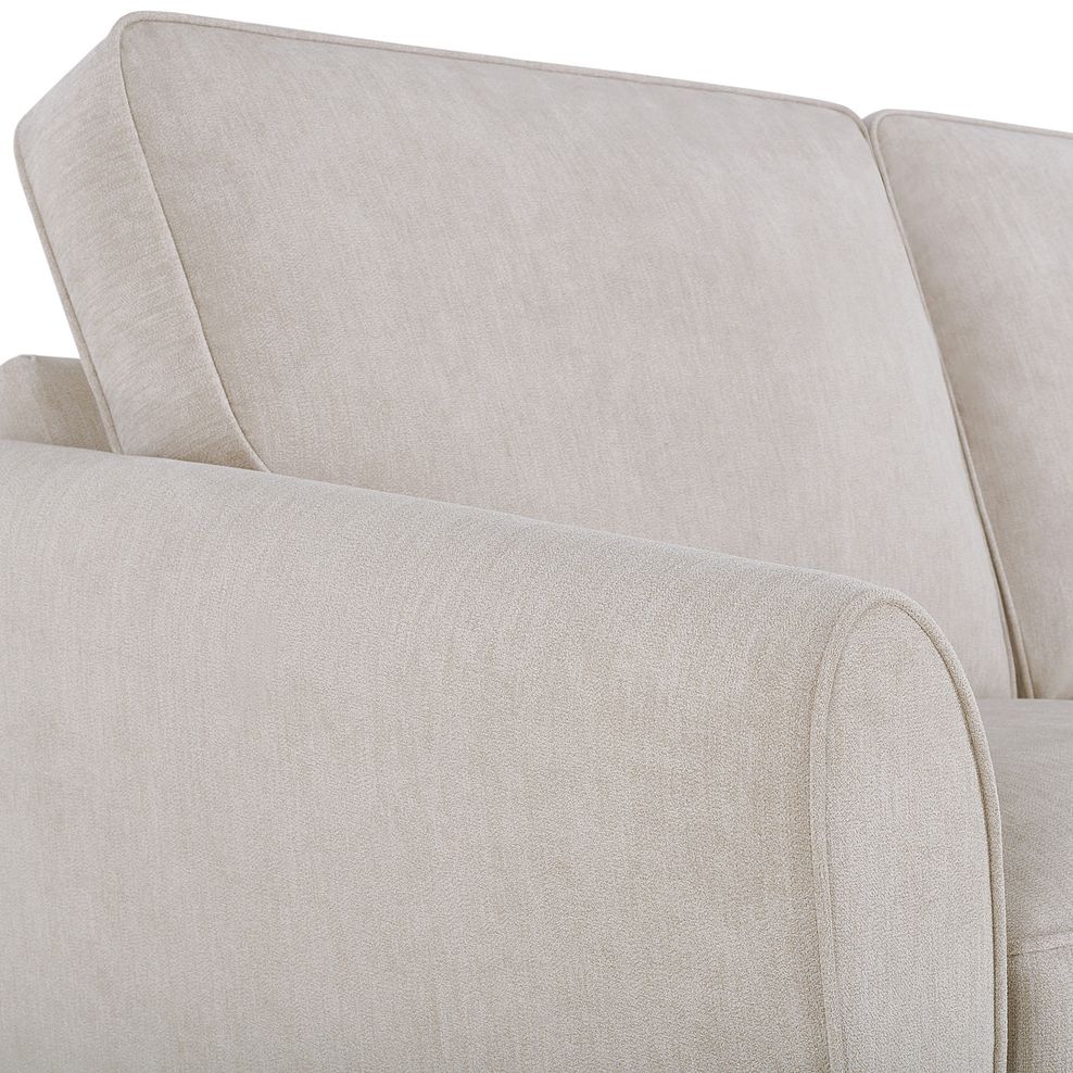 Jasmine 2 Seater Sofa in Campo Fabric - Linen with Khalifa Gold Scatters 6