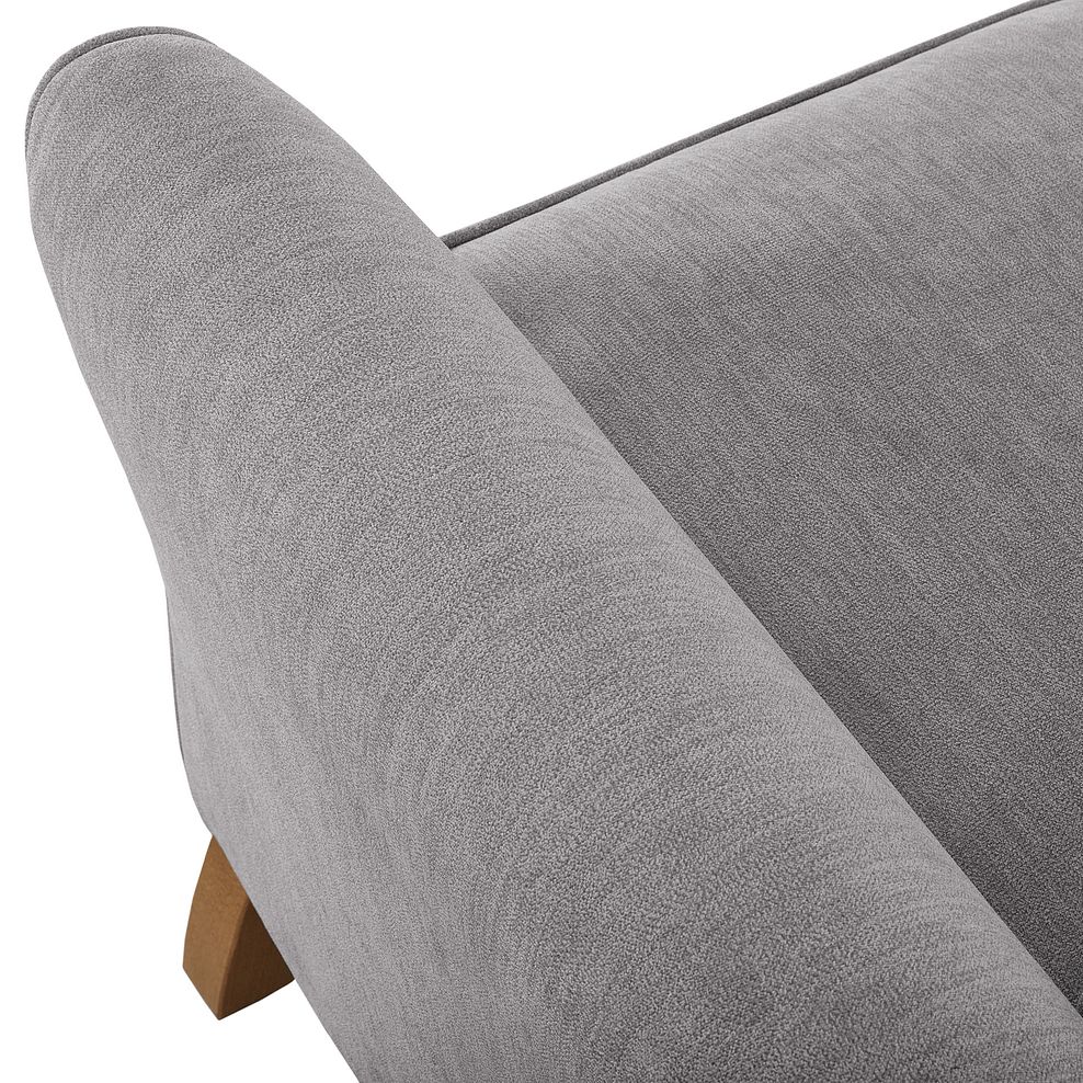 Jasmine 2 Seater Sofa in Campo Fabric - Pebble with Khalifa Gold Scatters Thumbnail 5