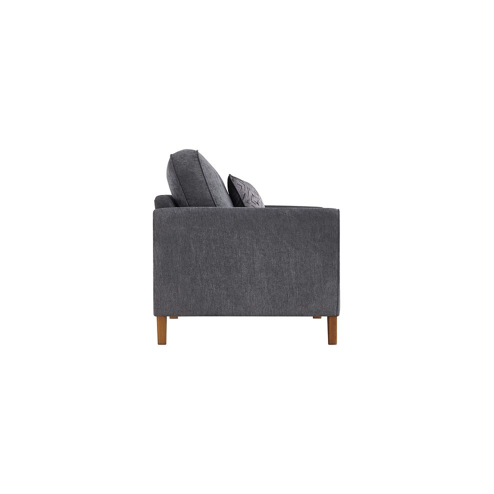 Jasmine Armchair in Campo Fabric - Pewter with Khalifa Steel Scatters 4