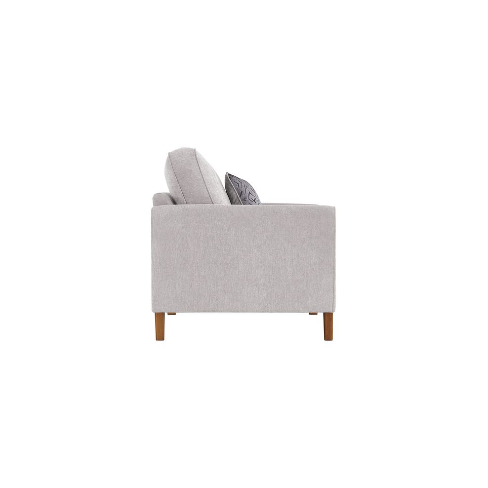 Jasmine Armchair in Campo Fabric - Silver with Khalifa Steel Scatters 4