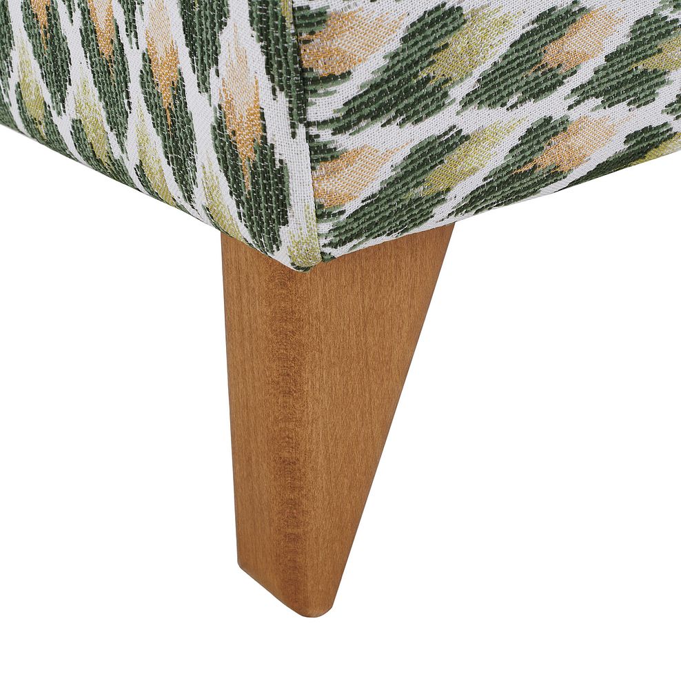 Jasmine Footstool in Newton Forest Fabric 4