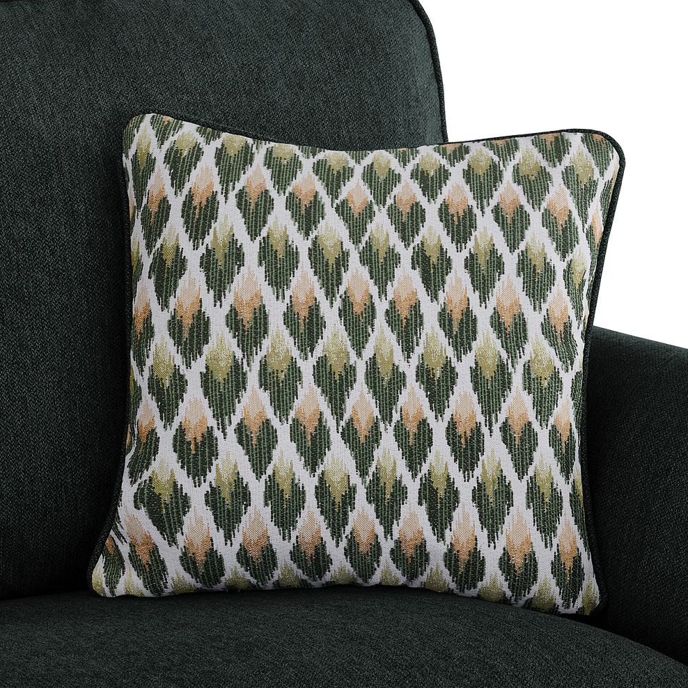 Jasmine Armchair in Orkney Fabric - Forest with Newton Forest Scatters Thumbnail 5
