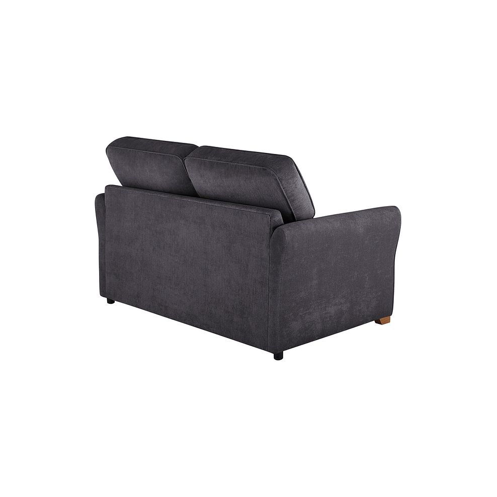 Jasmine 2 Seater Sofa Bed with Deluxe Mattress in Orkney Graphite with Newton Ocean Scatters 4