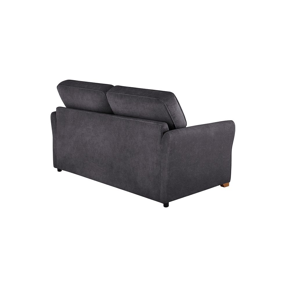 Jasmine 3 Seater Sofa Bed with Deluxe Mattress in Orkney Graphite with Newton Ocean Scatters 4