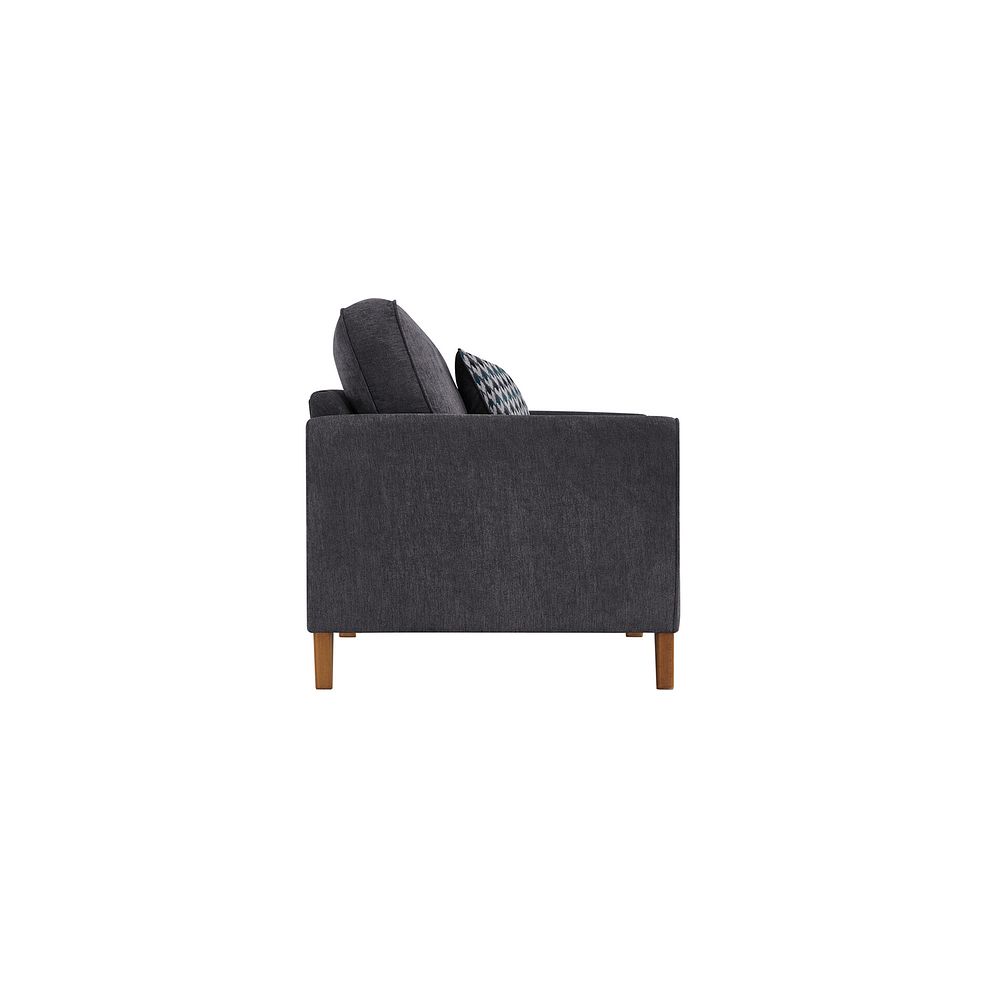 Jasmine Armchair in Orkney Fabric - Graphite with Newton Ocean Scatters 4