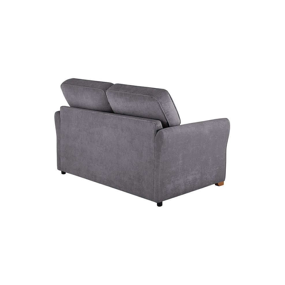 Jasmine 2 Seater Sofa Bed with Deluxe Mattress in Orkney Grey with Newton Ocean Scatters 4