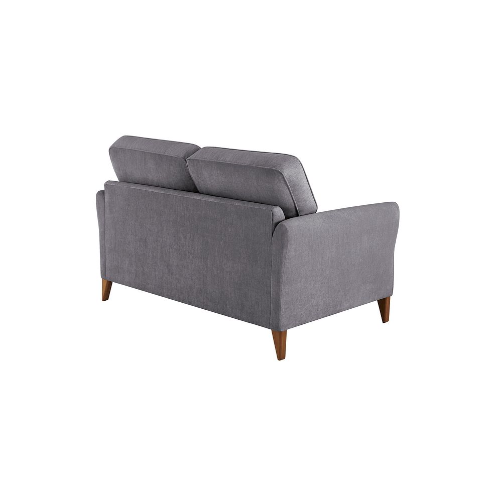 Jasmine 2 Seater Sofa in Orkney Fabric - Grey with Newton Ocean Scatters Thumbnail 3