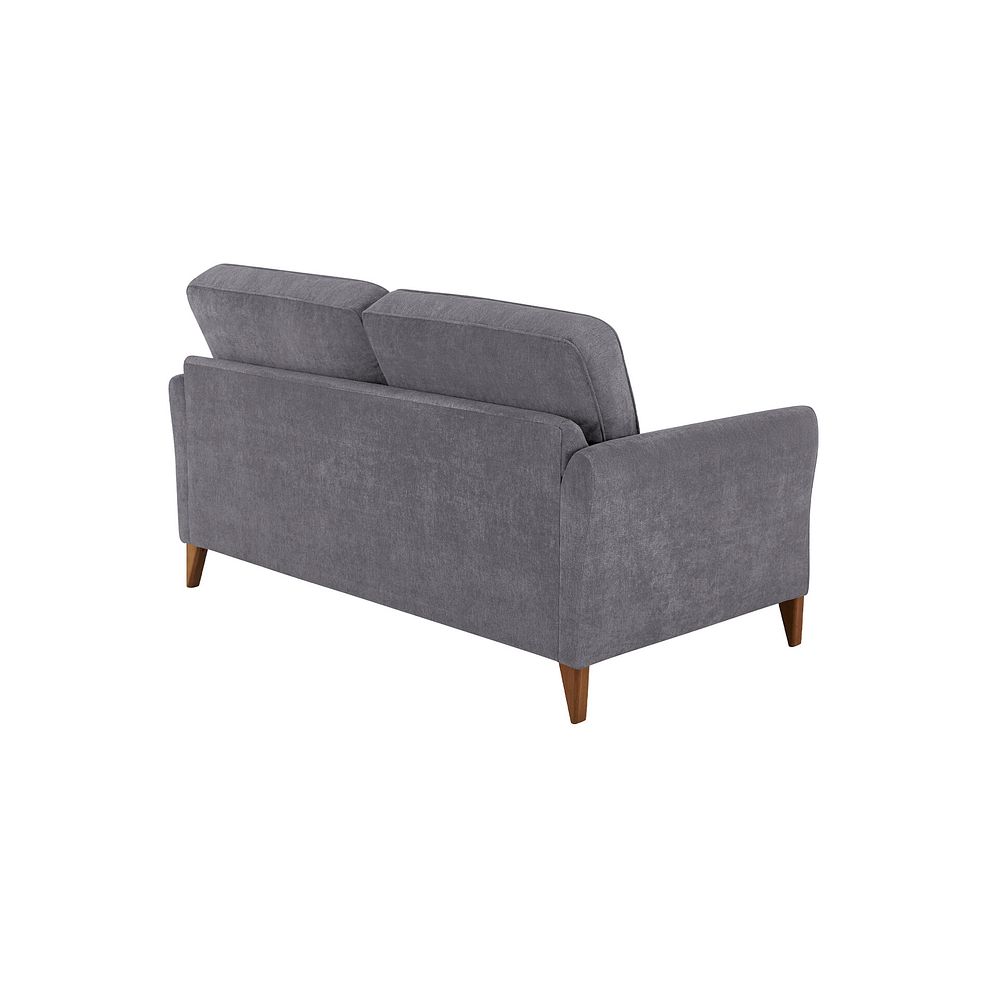 Jasmine 3 Seater Sofa in Orkney Fabric - Grey with Newton Ocean Scatters 3