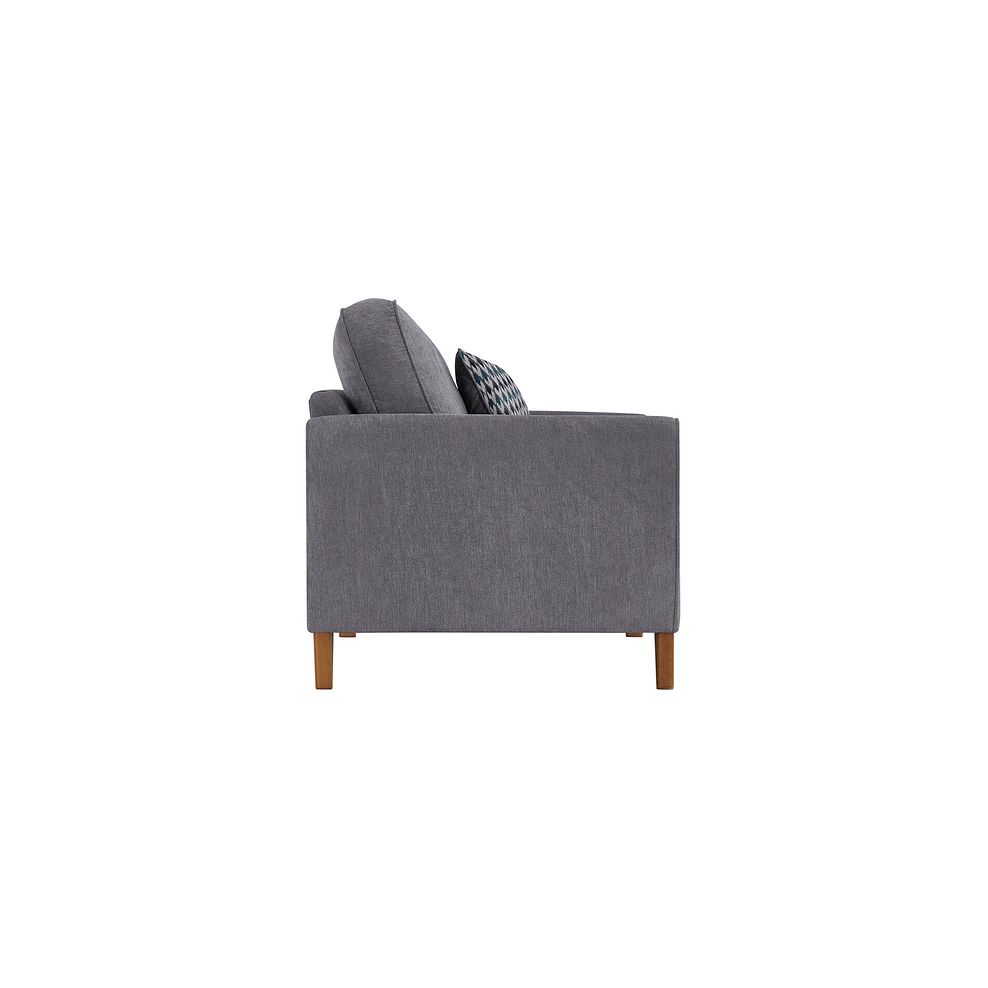 Jasmine Armchair in Orkney Fabric - Grey with Newton Ocean Scatters 4