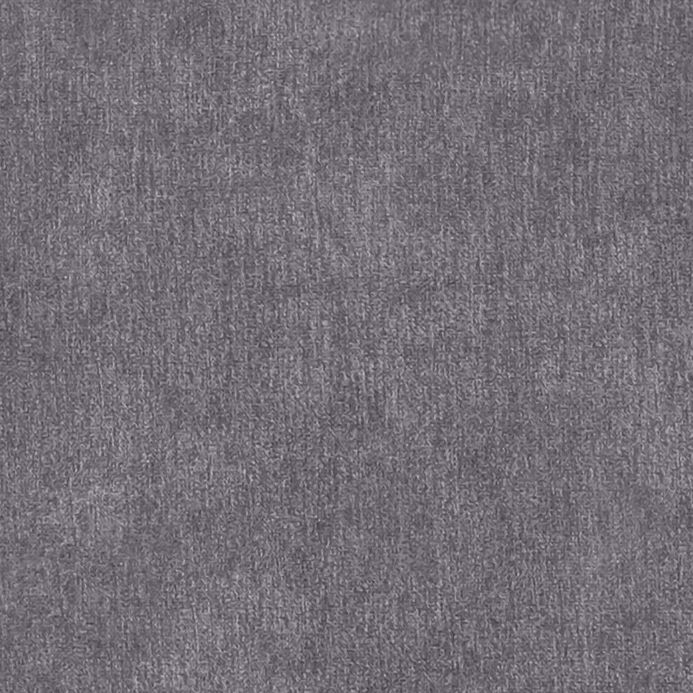 Jasmine Footstool in Orkney Grey Fabric 4