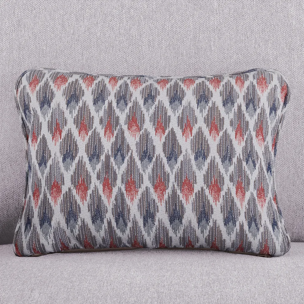 Jasmine Accent Chair in Orkney Natural with Newton Coral Bolster 7