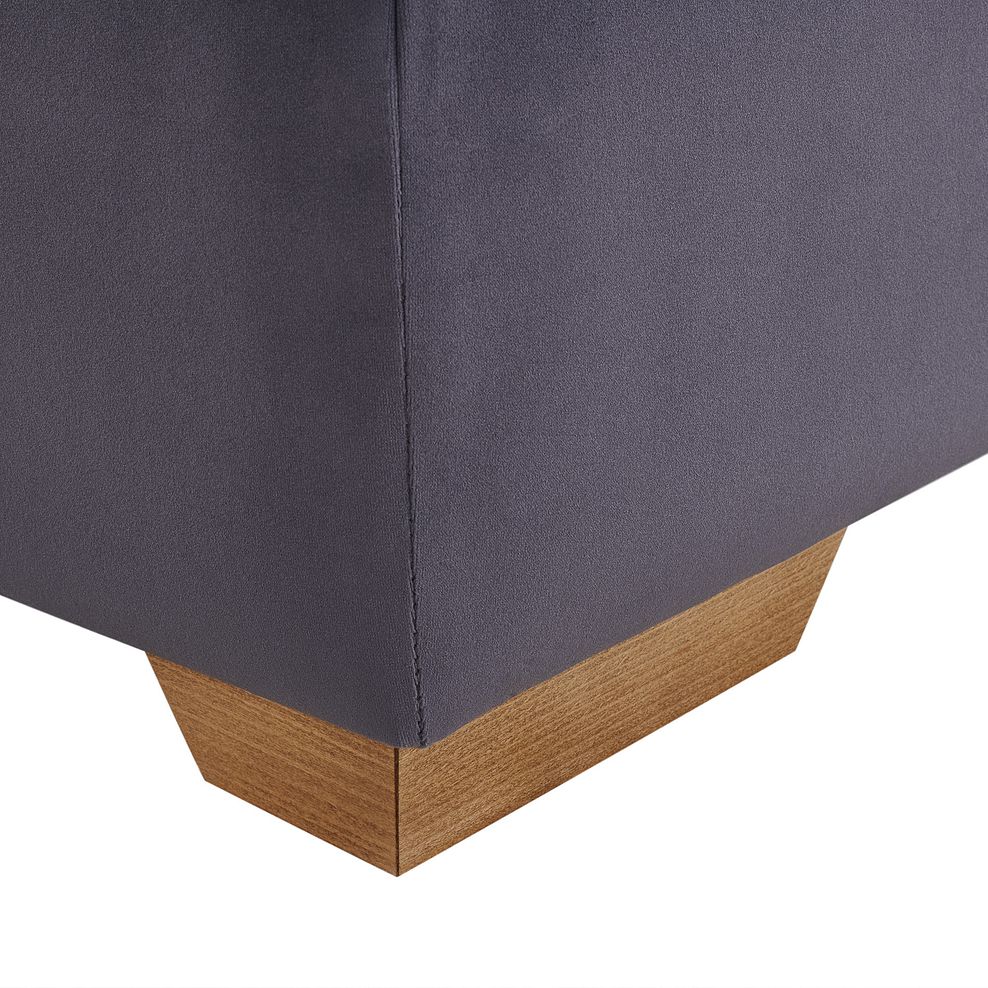 Jensen Storage Footstool in Granite Fabric Thumbnail 5