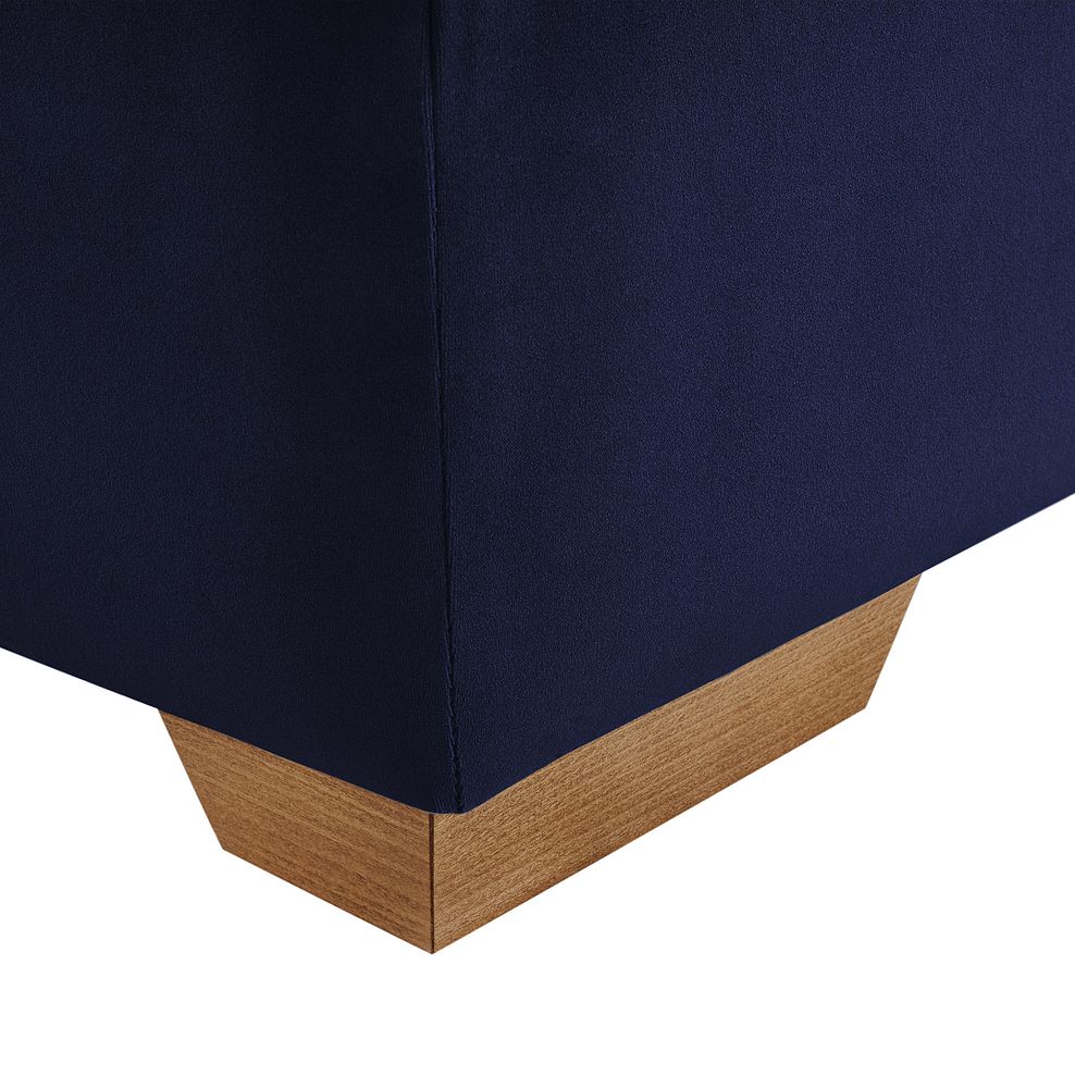 Jensen Storage Footstool in Midnight Fabric 5