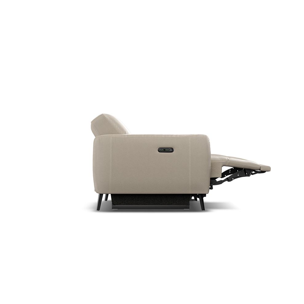 Juliette Recliner Armchair With Power Headrest in Pebble Leather 6