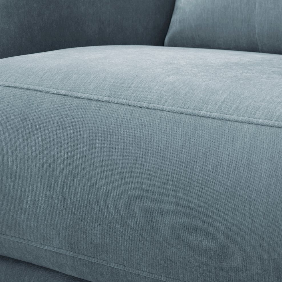 Juno Large Corner Electric Recliner Sofa With Power Headrests in Amigo Mineral Fabric 12