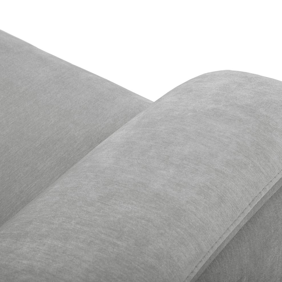 Juno Left Hand Corner Electric Recliner Sofa With Power Headrests in Amigo Dove Fabric 14