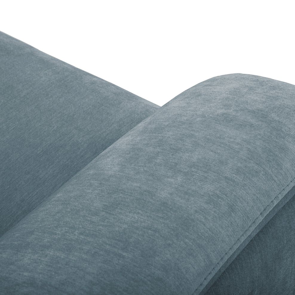 Juno Left Hand Corner Electric Recliner Sofa With Power Headrests in Amigo Mineral Fabric 14