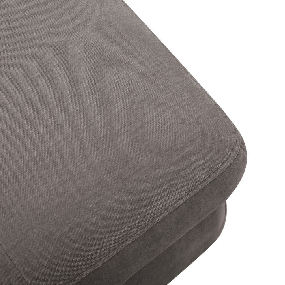 Juno Storage Footstool in Amigo Cocoa Fabric 7