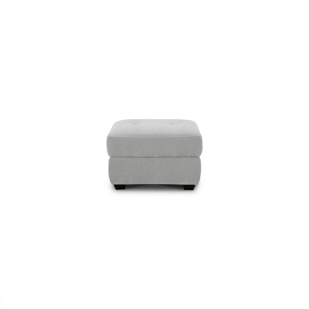 Juno Storage Footstool in Amigo Dove Fabric 3