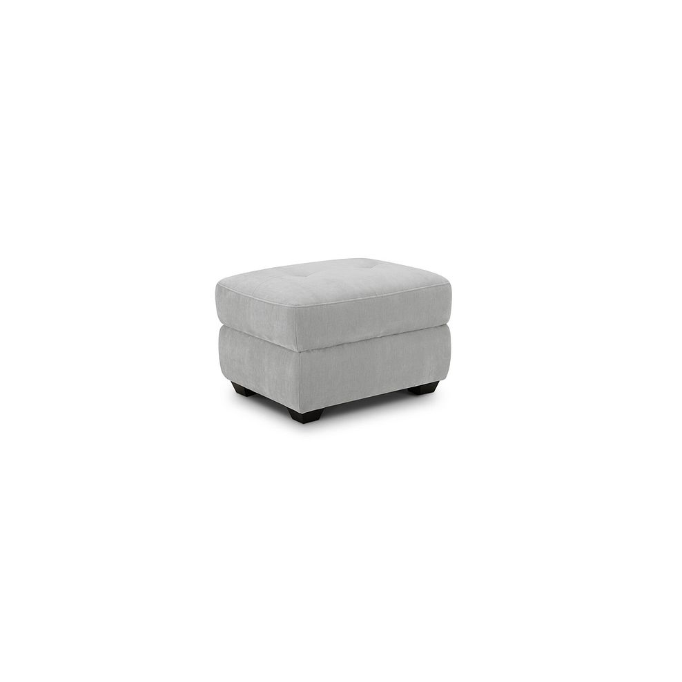 Juno Storage Footstool in Amigo Dove Fabric 1