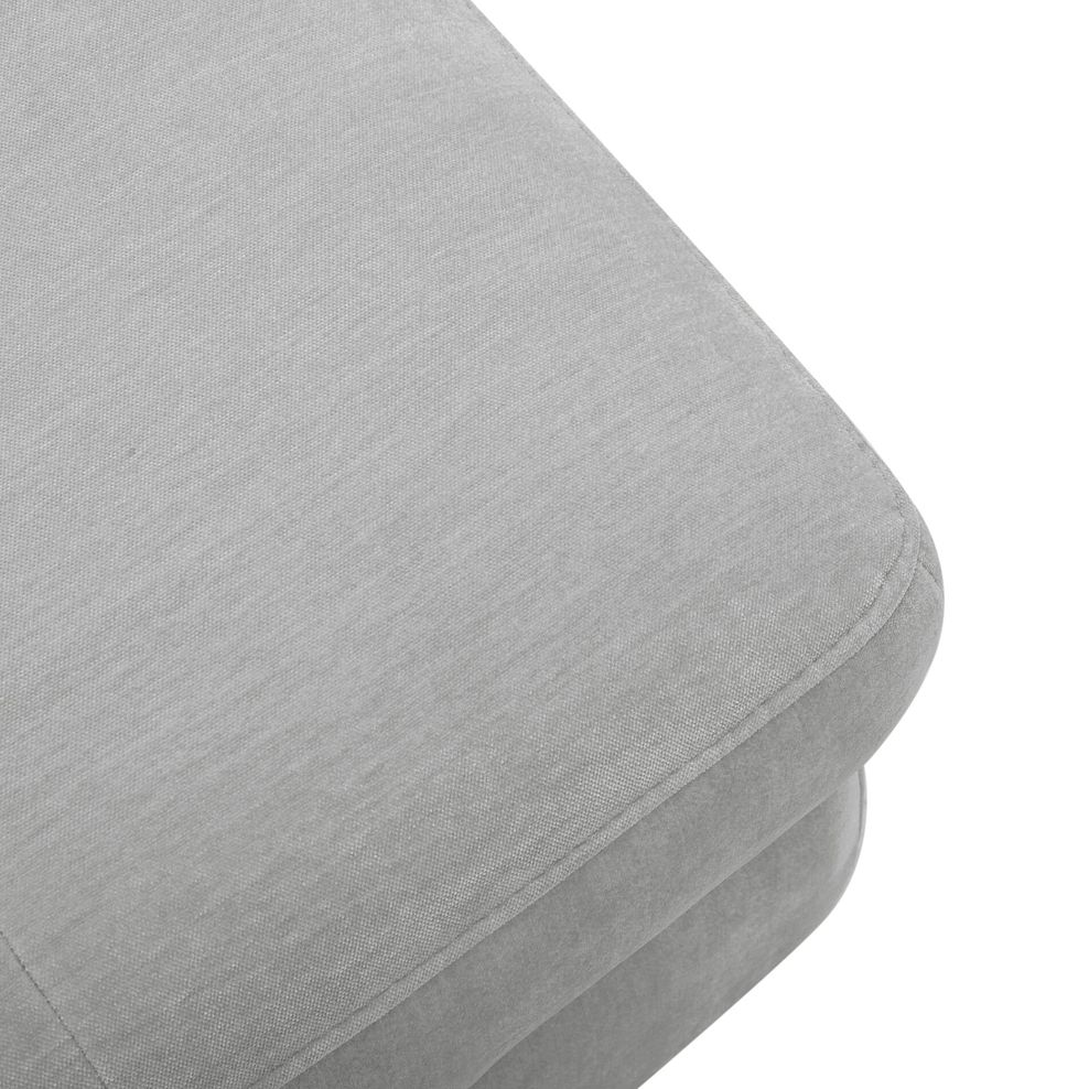 Juno Storage Footstool in Amigo Dove Fabric 7