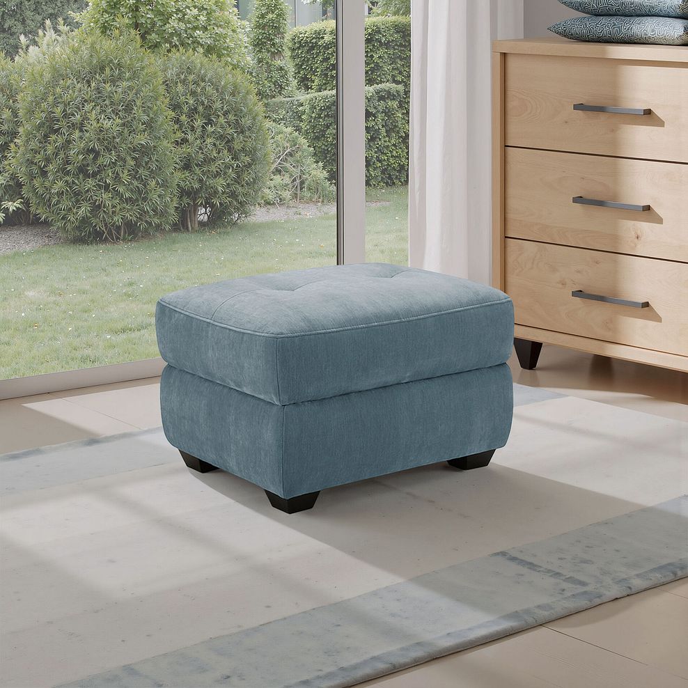 Juno Storage Footstool in Amigo Mineral Fabric 1