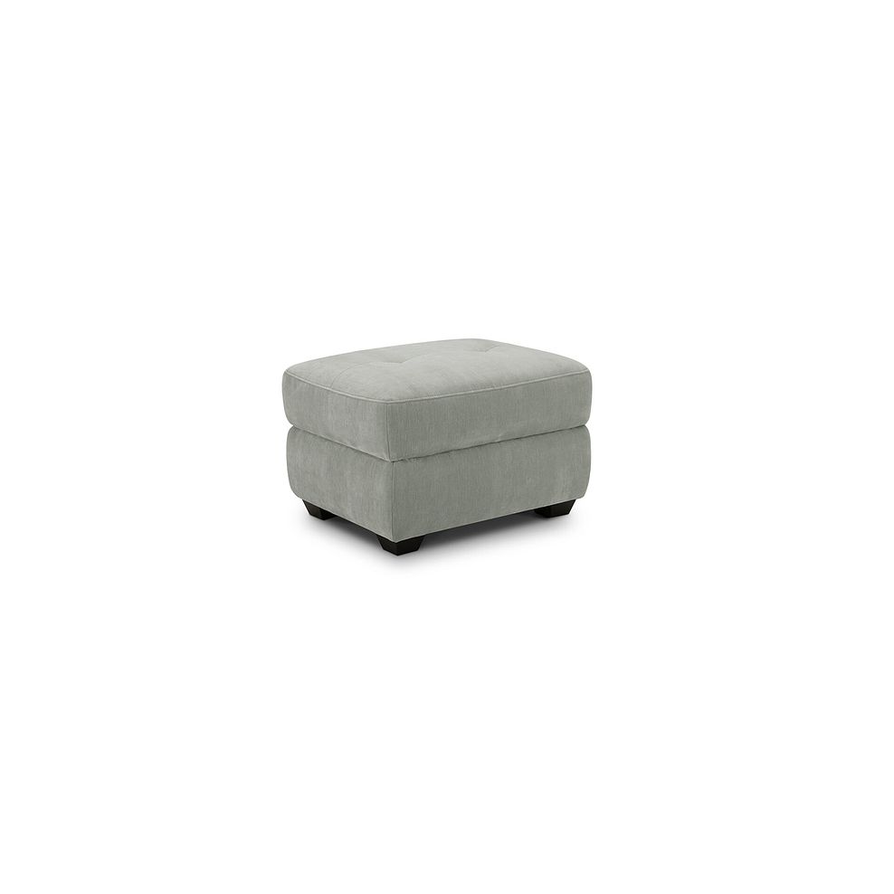 Juno Storage Footstool in Amigo Sage Fabric 1