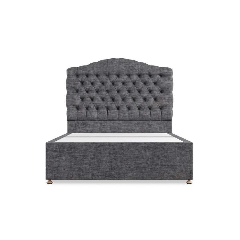 Kendal Double 2 Drawer Divan Bed in Brooklyn Fabric - Asteroid Grey 3