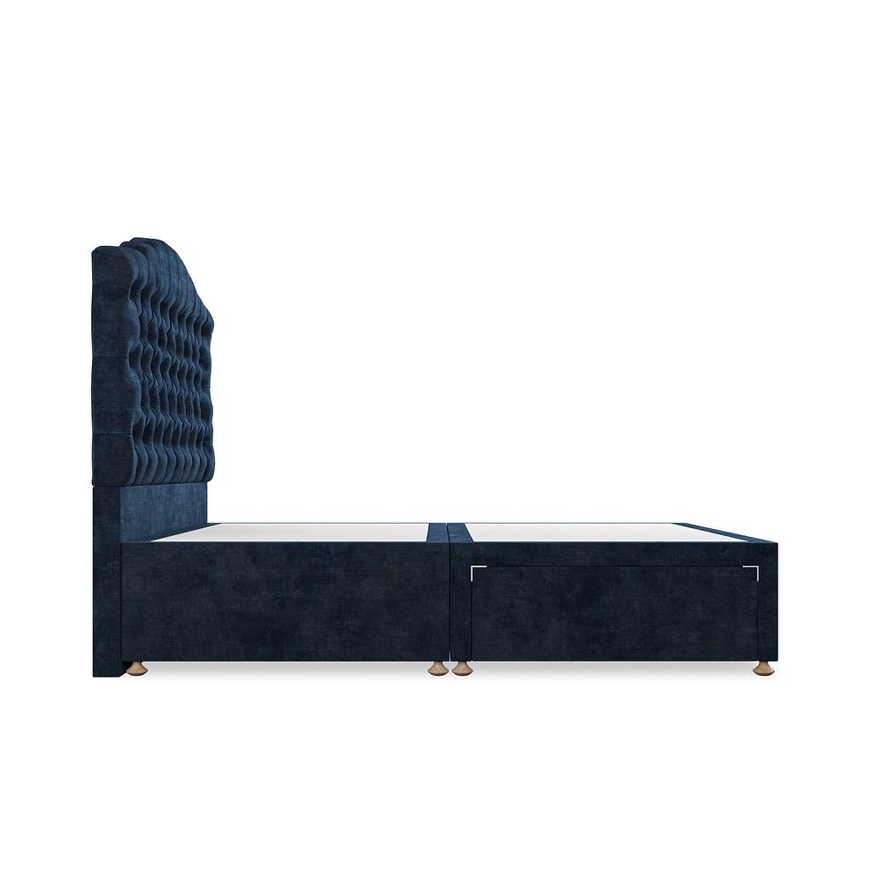 Kendal Double 2 Drawer Divan Bed in Heritage Velvet - Royal Blue 4