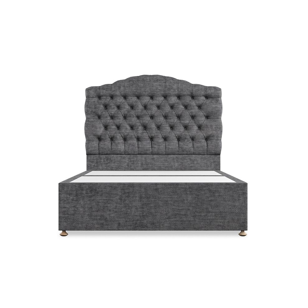 Kendal Double 4 Drawer Divan Bed in Brooklyn Fabric - Asteroid Grey 3