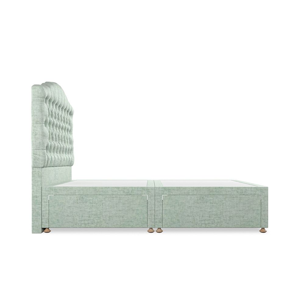 Kendal Double 4 Drawer Divan Bed in Brooklyn Fabric - Glacier 4