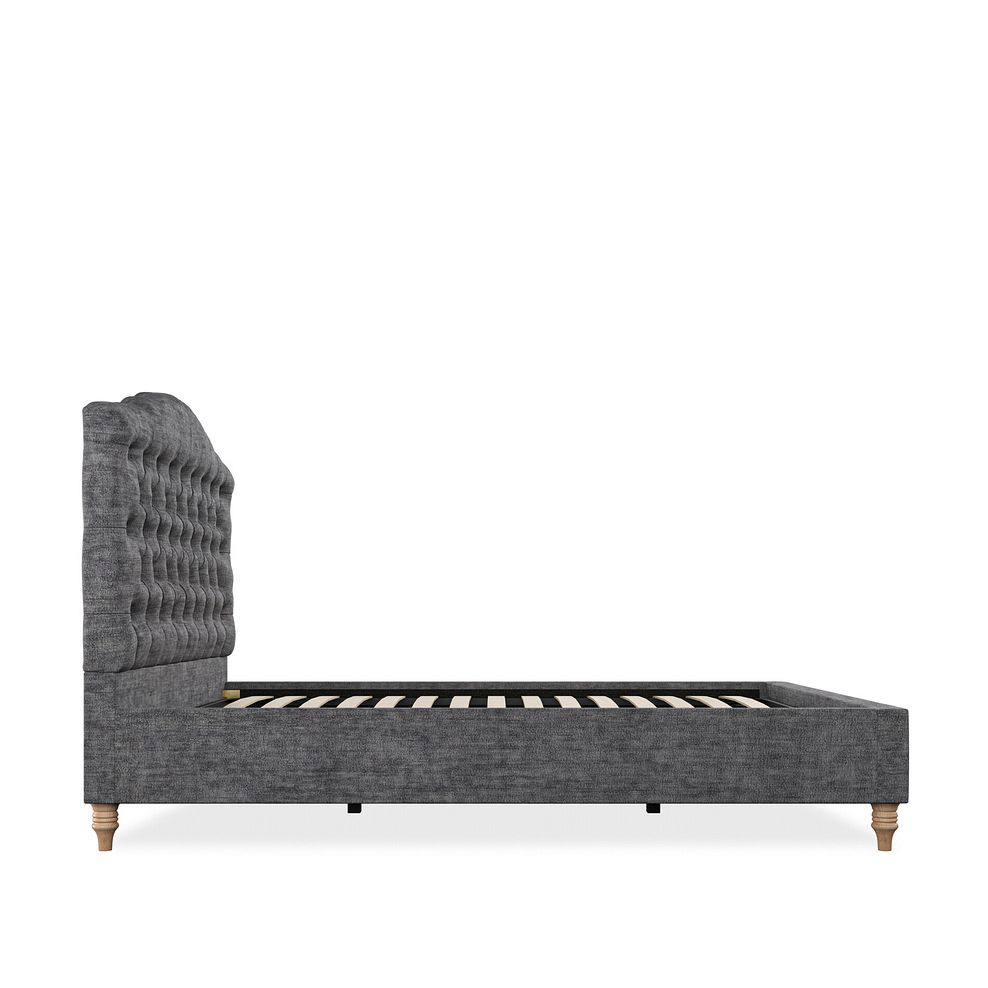 Kendal Double Bed in Brooklyn Fabric - Asteroid Grey 4