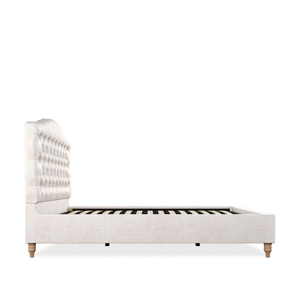 Kendal Double Bed in Brooklyn Fabric - Lace White 7