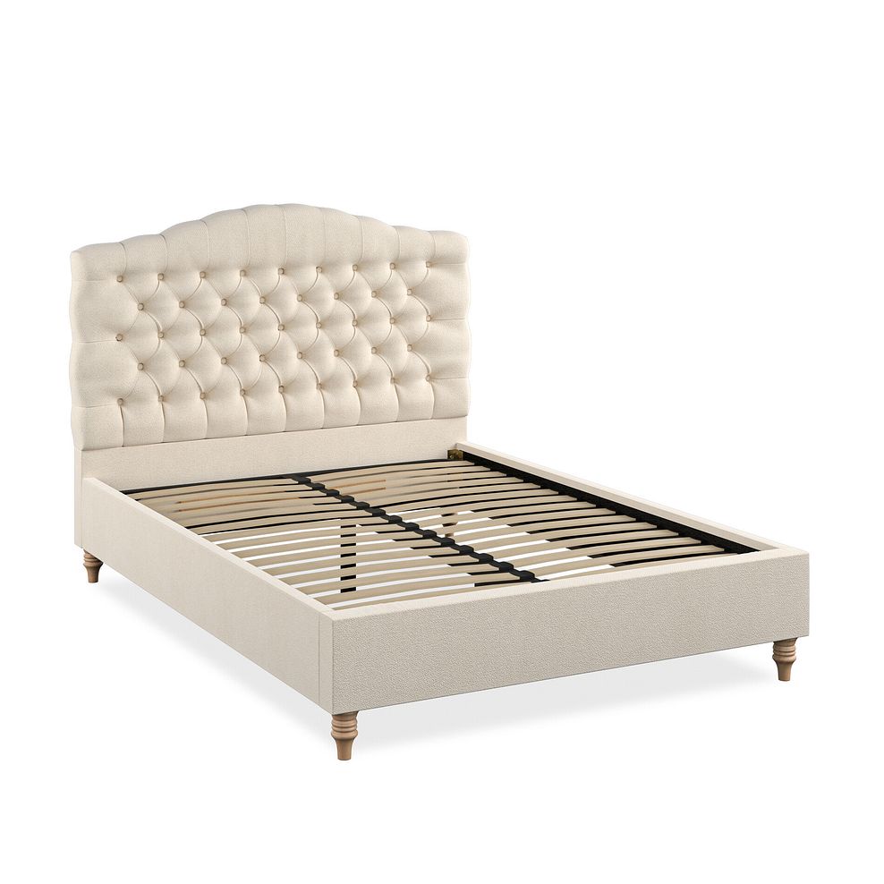 Kendal Double Bed in Venice Fabric - Cream 2