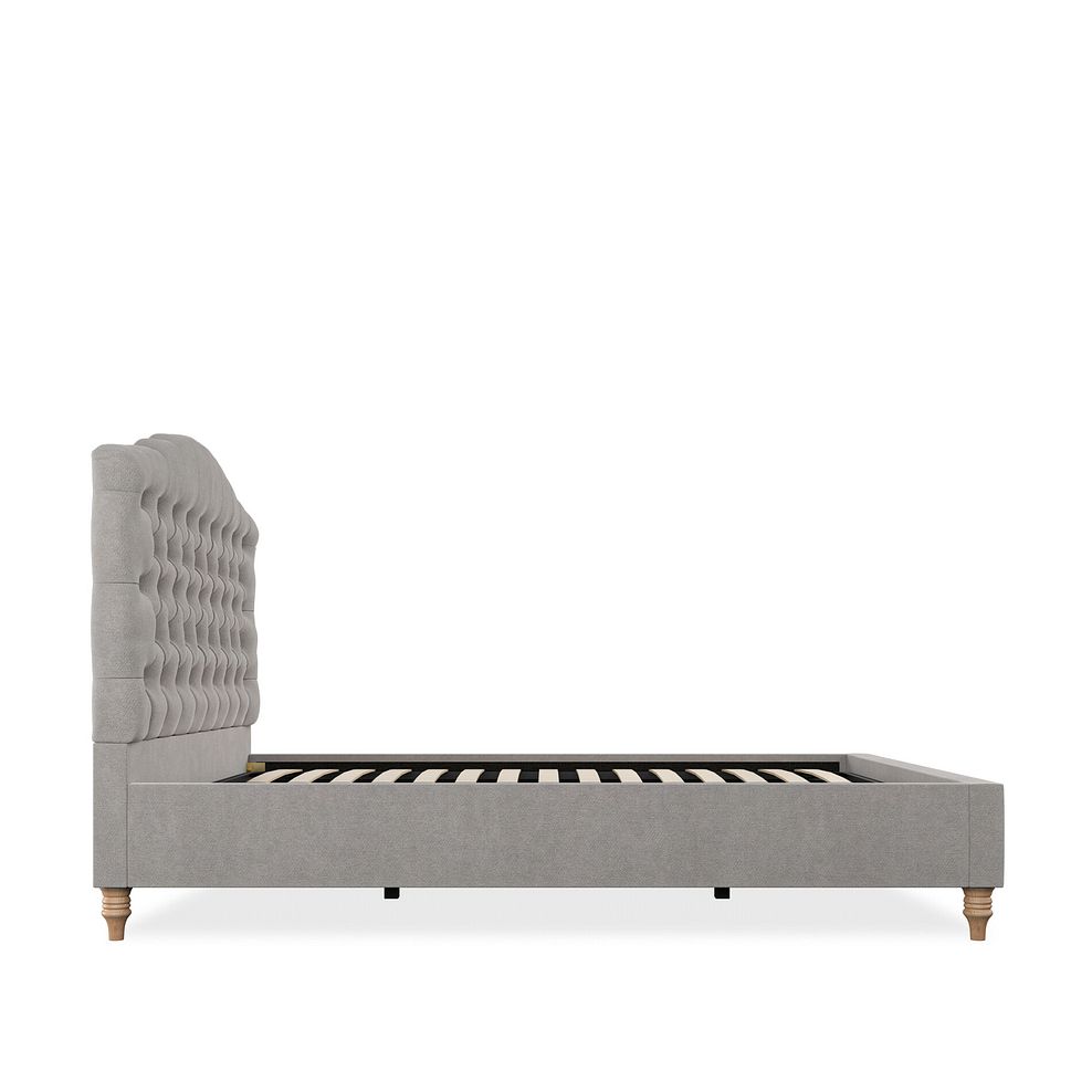 Kendal Double Bed in Venice Fabric - Grey 4