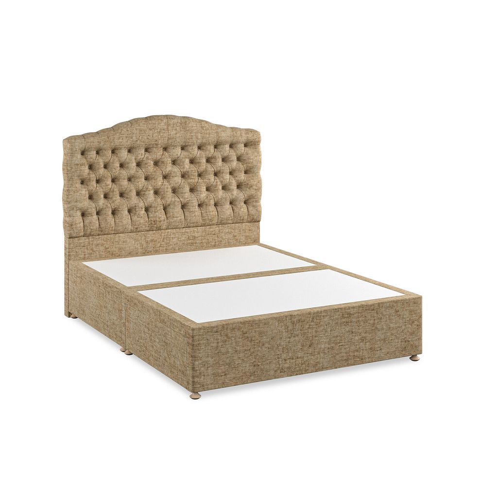 Kendal King-Size 2 Drawer Divan Bed in Brooklyn Fabric - Saturn Mink 2