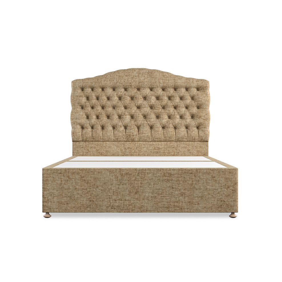 Kendal King-Size 2 Drawer Divan Bed in Brooklyn Fabric - Saturn Mink 3