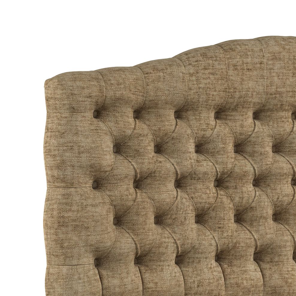 Kendal King-Size 2 Drawer Divan Bed in Brooklyn Fabric - Saturn Mink 5
