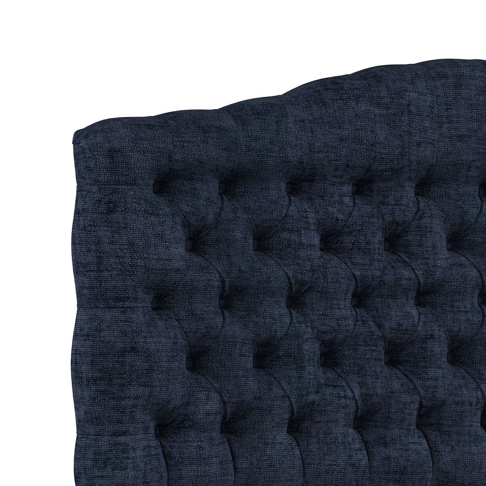 Kendal King-Size Bed in Brooklyn Fabric - Hummingbird Blue 5