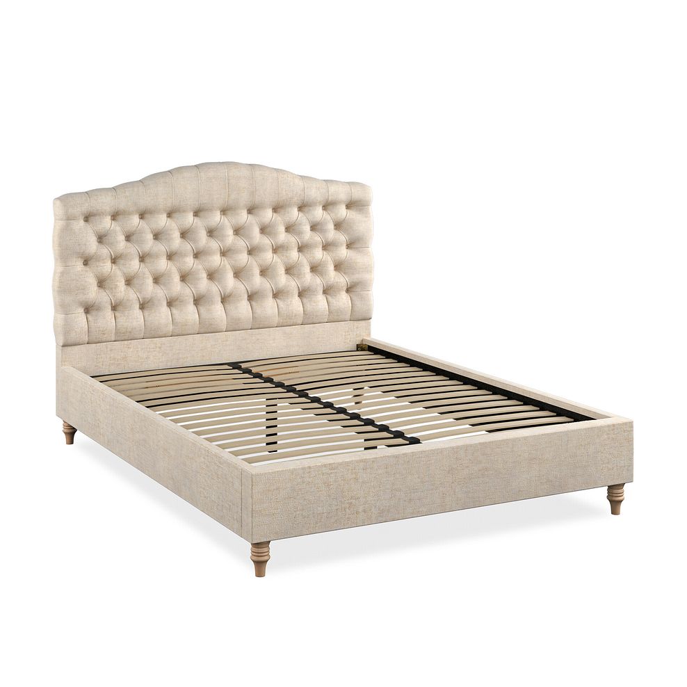 Kendal King-Size Bed in Brooklyn Fabric - Eggshell 2
