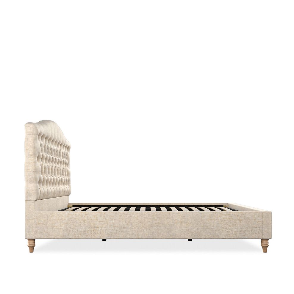 Kendal King-Size Bed in Brooklyn Fabric - Eggshell 4