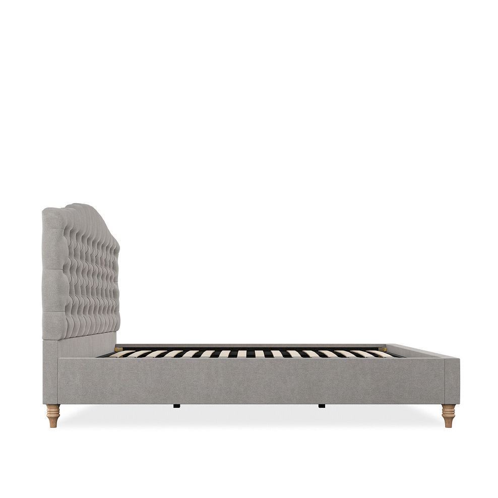 Kendal King-Size Bed in Venice Fabric - Grey 4