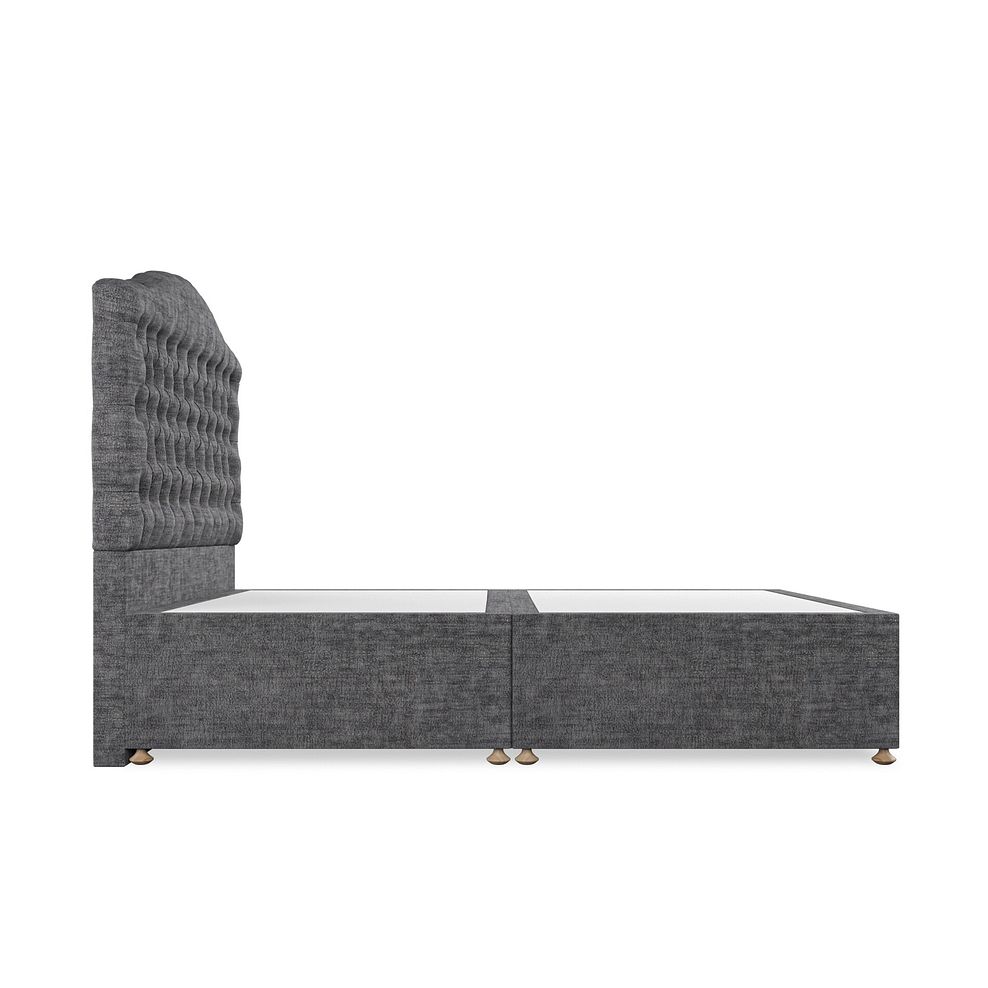 Kendal King-Size Divan Bed in Brooklyn Fabric - Asteroid Grey 4