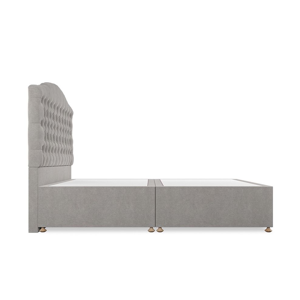 Kendal King-Size Divan Bed in Venice Fabric - Grey 4